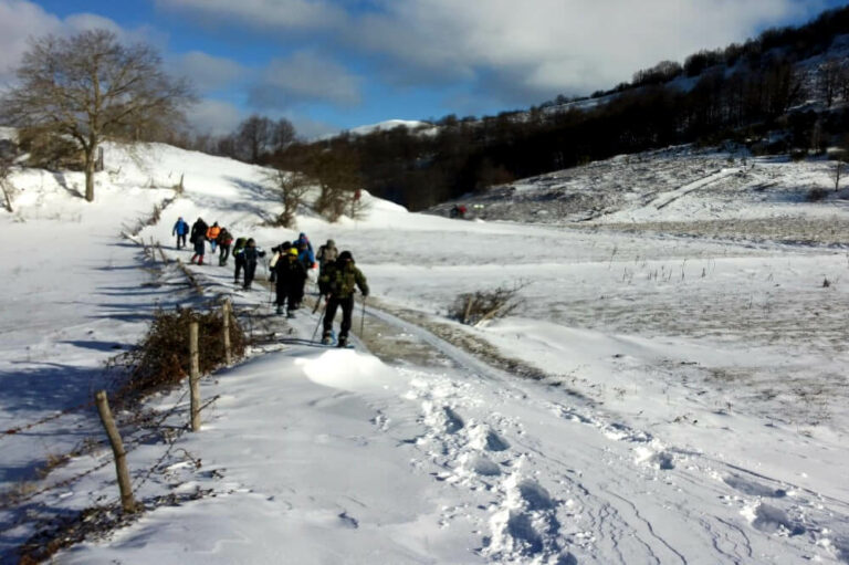 Cervati - snow hike