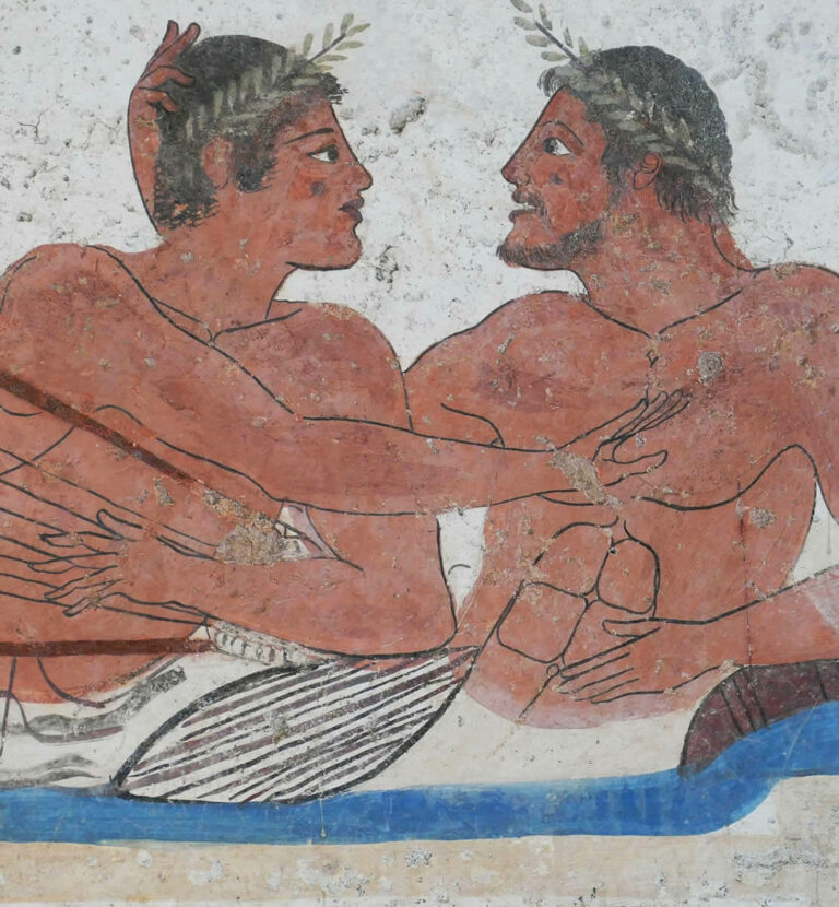 Paestum - wall painting
